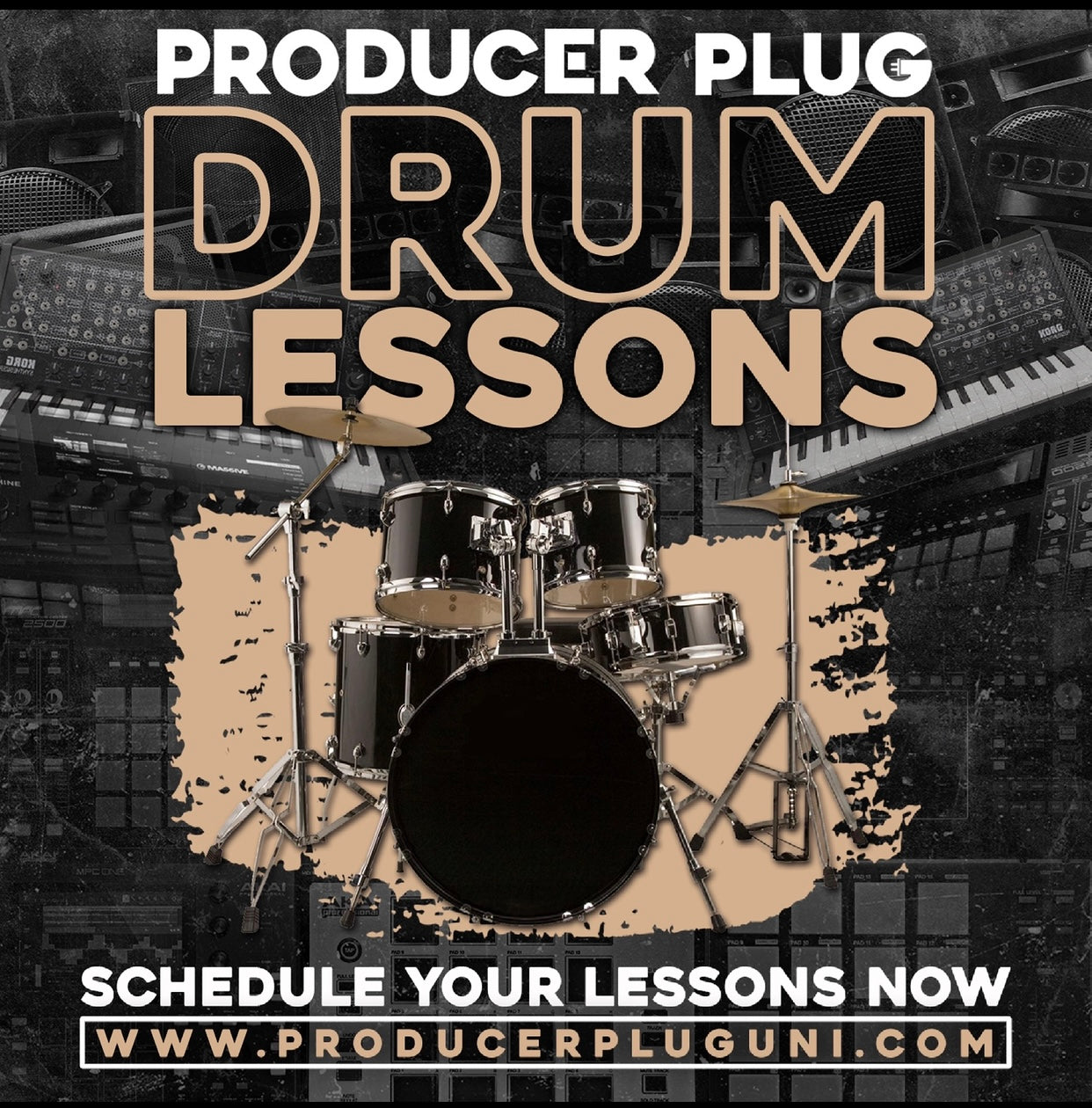 PRODUCER PLUG UNI: DRUMMING LESSONS