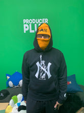 Load image into Gallery viewer, PRODUCER PLUG NEW YORK NY LIBERTY BLACK HOODIE