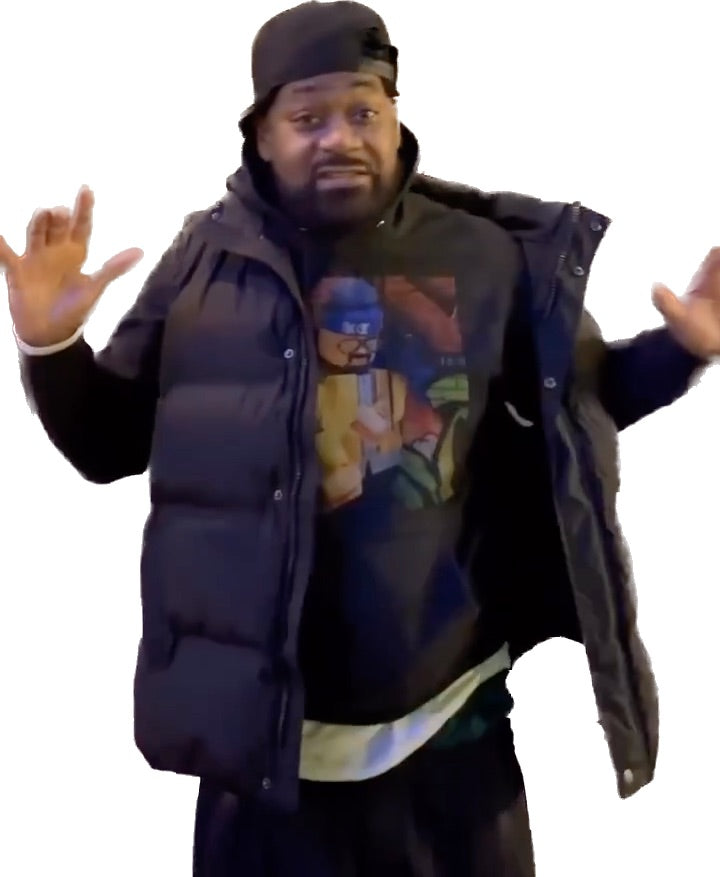 PRODUCERPLUG “META NYC”  BLACK HOODIE