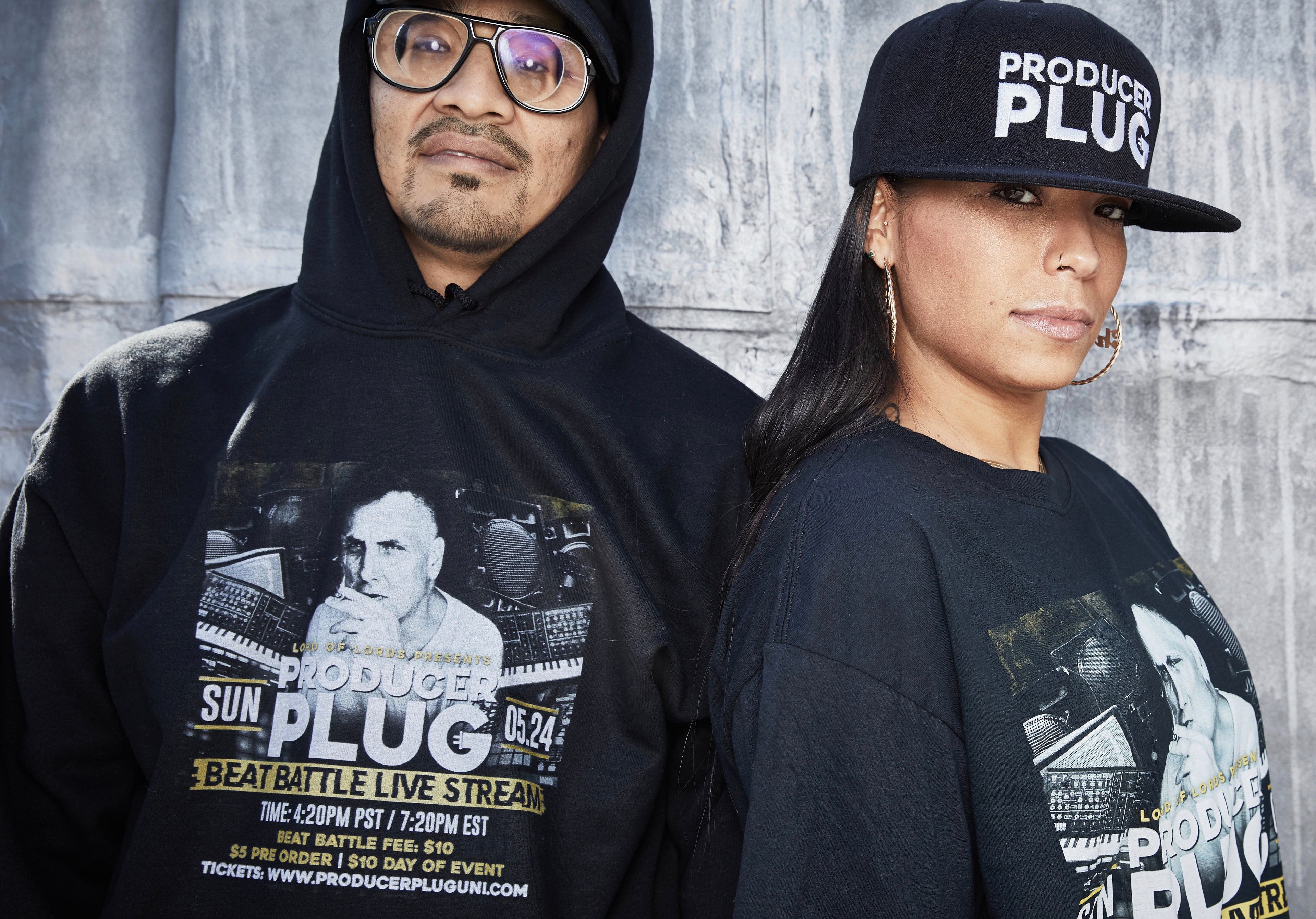 PRODUCER PLUG MIKE DEAN “BLACK “ HOODIE