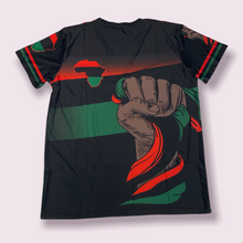 Load image into Gallery viewer, JUNETEENTH FREEDOM BLACK JERSEY